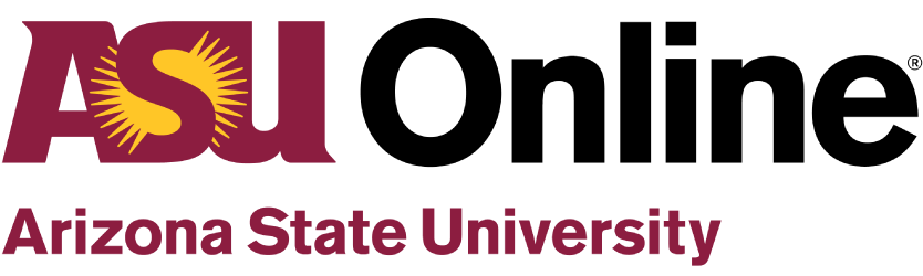 Arizona State University - Online Logo